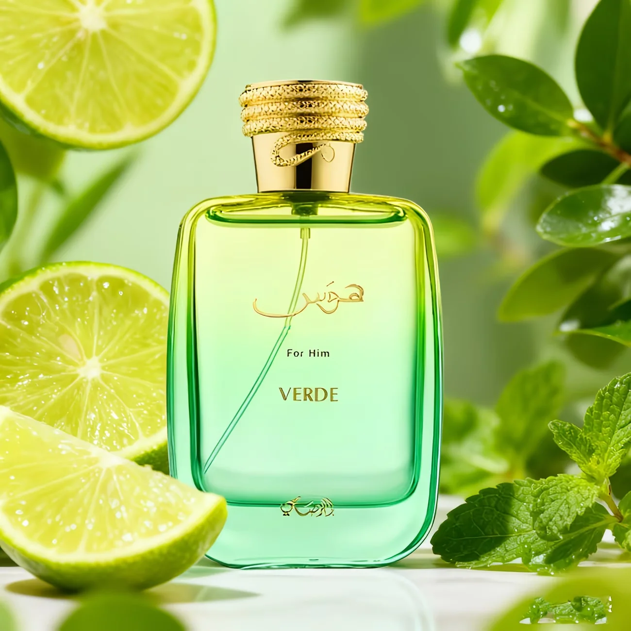 RASAS. I Hawa. s Verd. e men's light essence, fresh modern fragrance spray