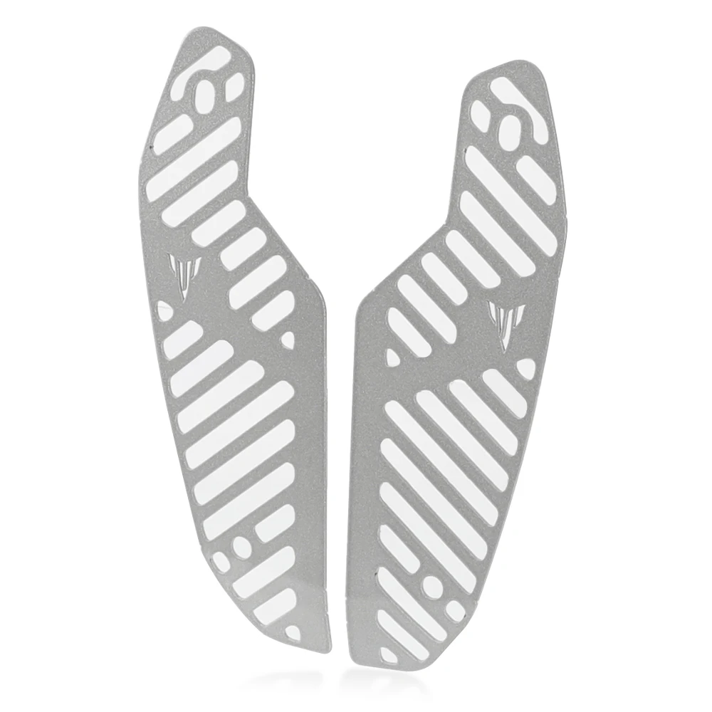 دراجة نارية الملحقات مدخل هواء غطاء الشواية الحرس حامي لياماها MT-09 SP FZ-09 2017-2018-2019-2020 الألومنيوم MT09 FZ09 #4