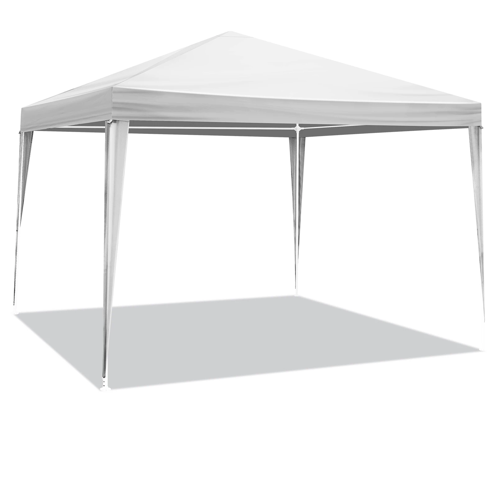 

Портативная водонепроницаемая палатка для домашнего использования 3х3 м с четырьмя стенками и спиральными трубками, белая