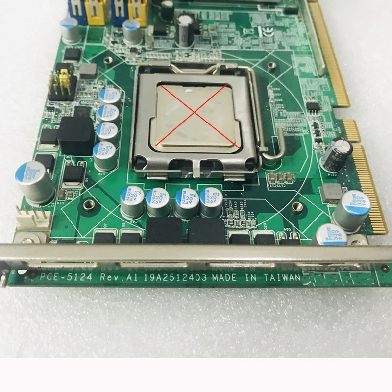 PCE-5124G2 PCE-5124 REV:A1 For Advantech Industrial Motherboard 75-pin Dual network Port