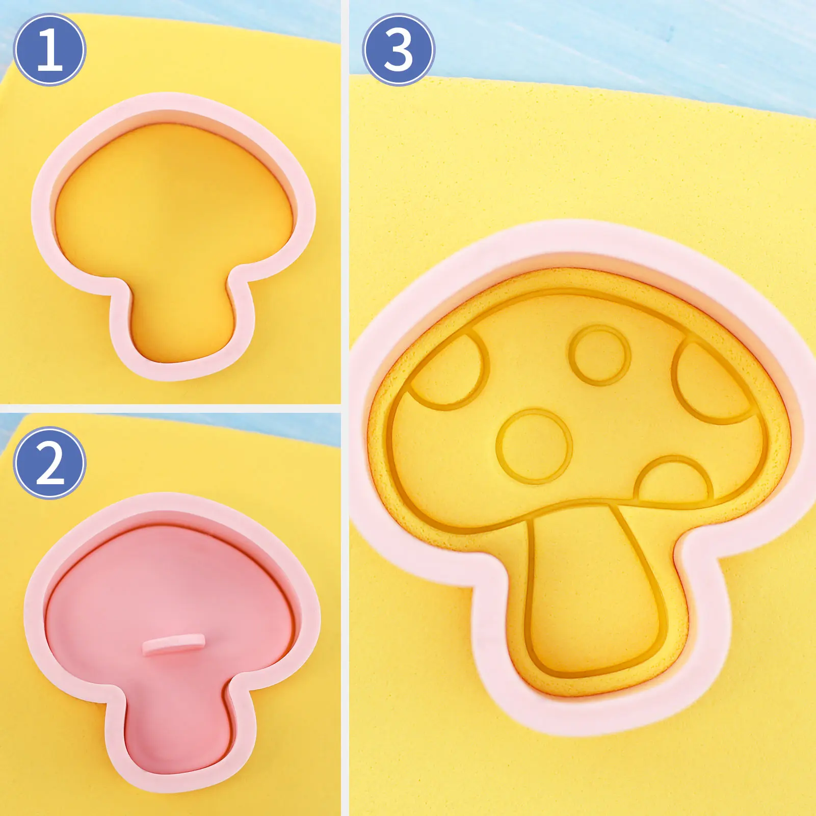 8 Piece Cute Vegetables Cookie Cutters Pumpkin,Corn,Carrot Shape Cookie Molds Cartoon Fun Biscuit Moulds(8-Vegetables)