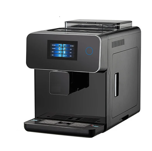 Italian Professional Expresso Commercial Fully Automatic Espresso Coffee Machine Maker with Grinder