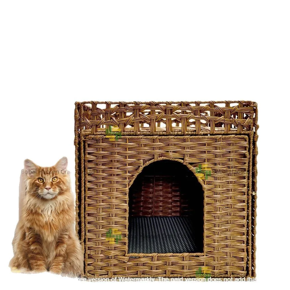 

Дом из ротанга, гнездо, вилла, клетка для кошек ручной работы, Universa, спальное гнездо, кровать, дом