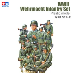 TAMIYA Plastic Assembly Soldier Model Kit 32602 Defense Force Infantry 1/48 Scale