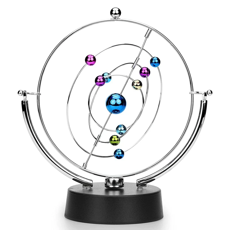 Кинетическое искусство, астероид-электронный вечный движение, Настольная игрушка, украшение для дома