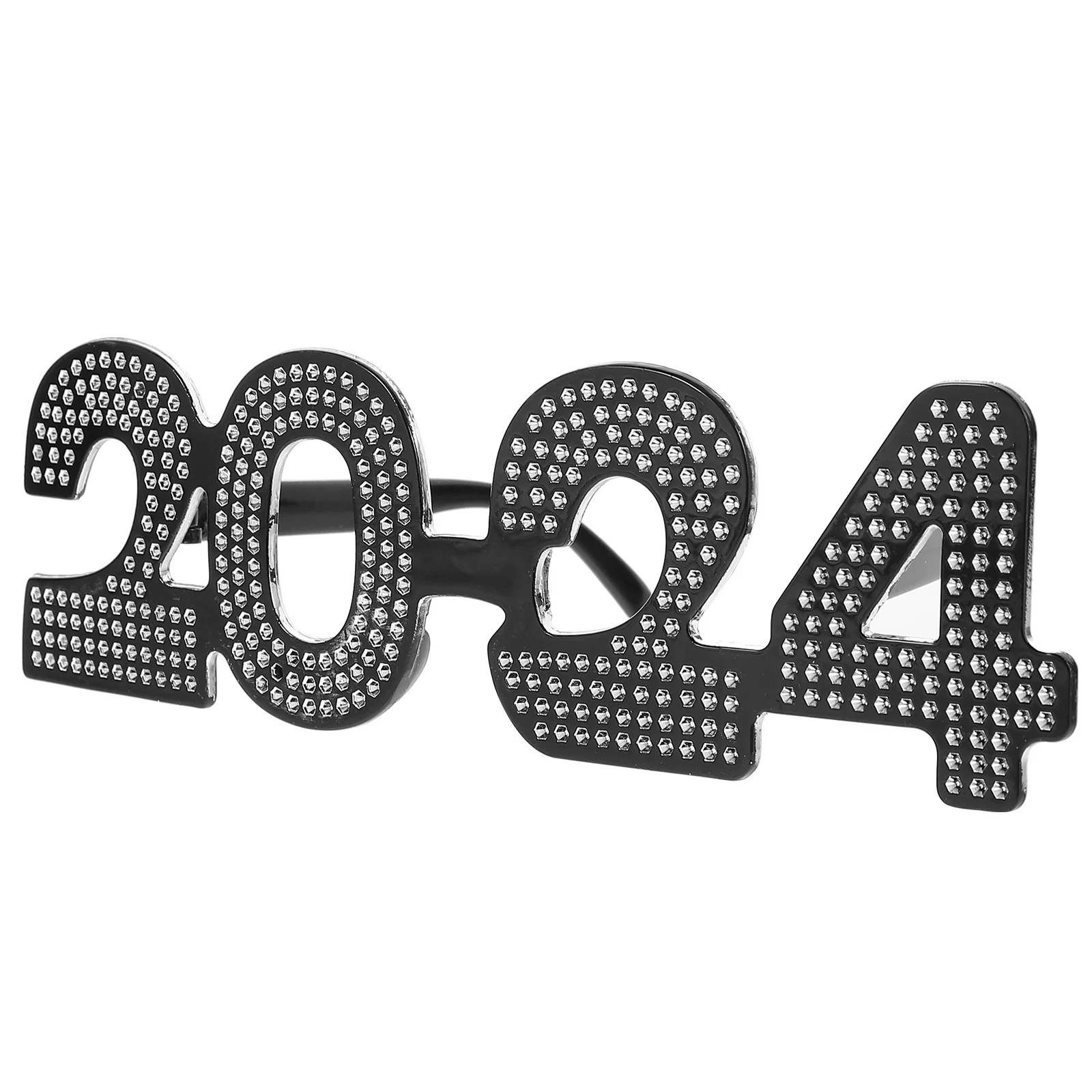 2024 نظارات السنة الجديدة نظارات مضحكة للاحتفال بالحفلات الدعائم الزخرفية كابينة تصوير اكسسوارات لوازم الحفلات الاحتفالية