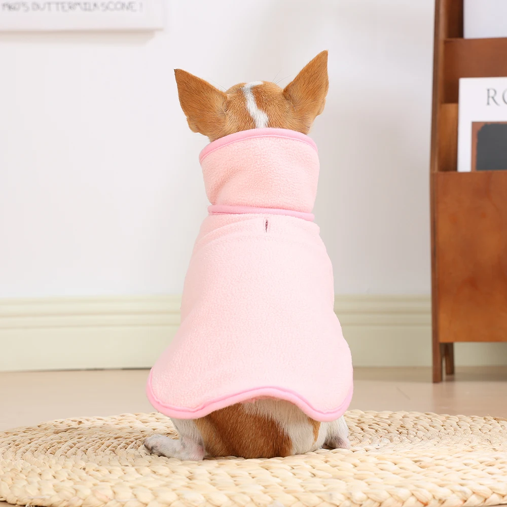 Wendejacke für große Hunde, warmer Fleece-Wintermantel, verstellbar, Stehkragen, Haustierweste, Hunde- und Katzenkleidung für Labrador Golden Retriever – Detail 18