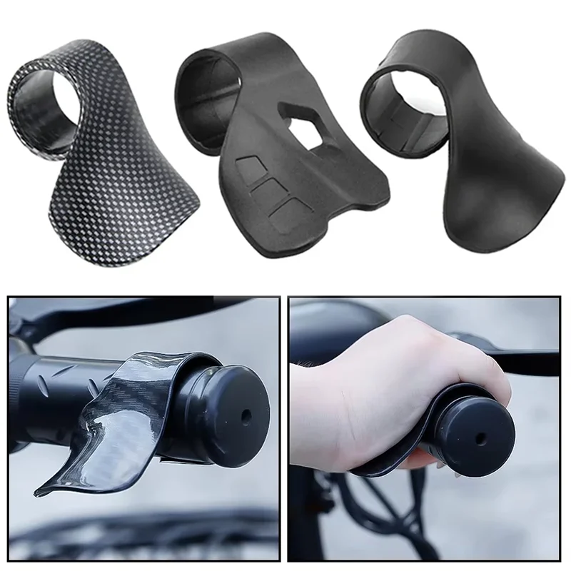 Universal Carbon Fiber Motorcycle Accelerator Assist Grips Cruise Control Handlebars Assist Wrist Support Motorbike Accessories