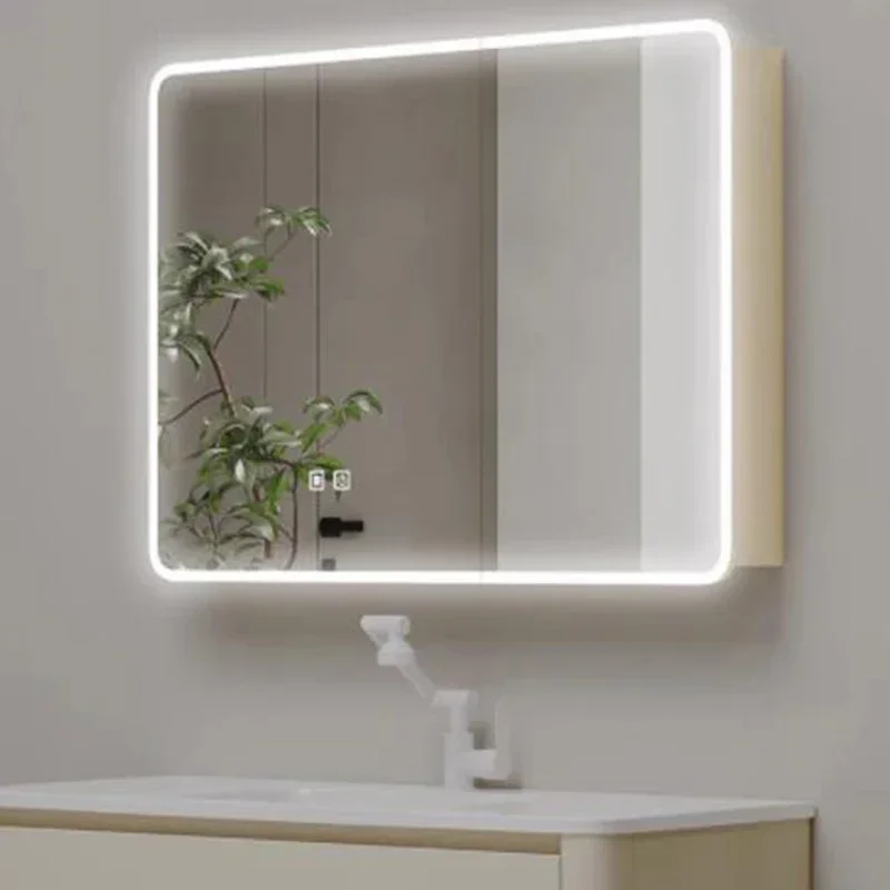 Modern Mirror Cabinets Lights Display Vanity Jewlery Closets Standing Corner Wall Mounted Armadi Da Soggiorno Home Decoration