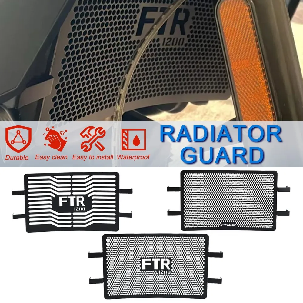 

Radiator Grille Guard Cover Protector FOR INDIAN FTR1200S FTR1200R FTR1200 FTR 1200 S R CARBON RALLY SPORT 2019- 2025 2024 2023