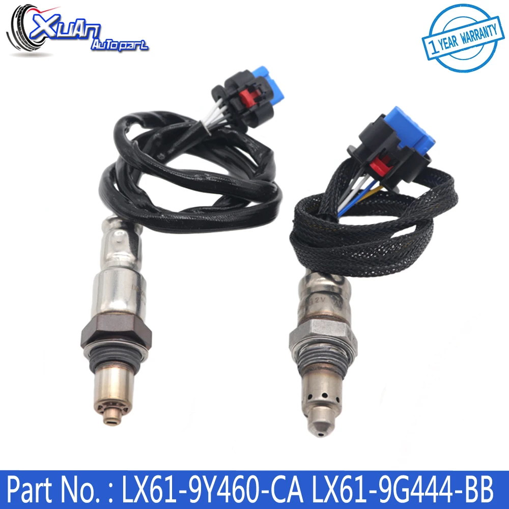 Car For Ford Escape 2.5L 2020-2022 Upstream&Downstream Air Fuel Ratio Lambda O2 Oxygen Sensor LX61-9G444-BB LX61-9Y460-CA