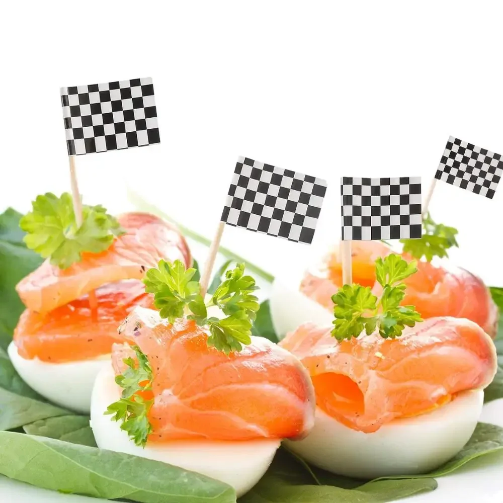 Black White Racing Car Party Deco Servies Chess Disposable tableware Set Checkered Flag Party Supplies Baby Shower Deco for Kids