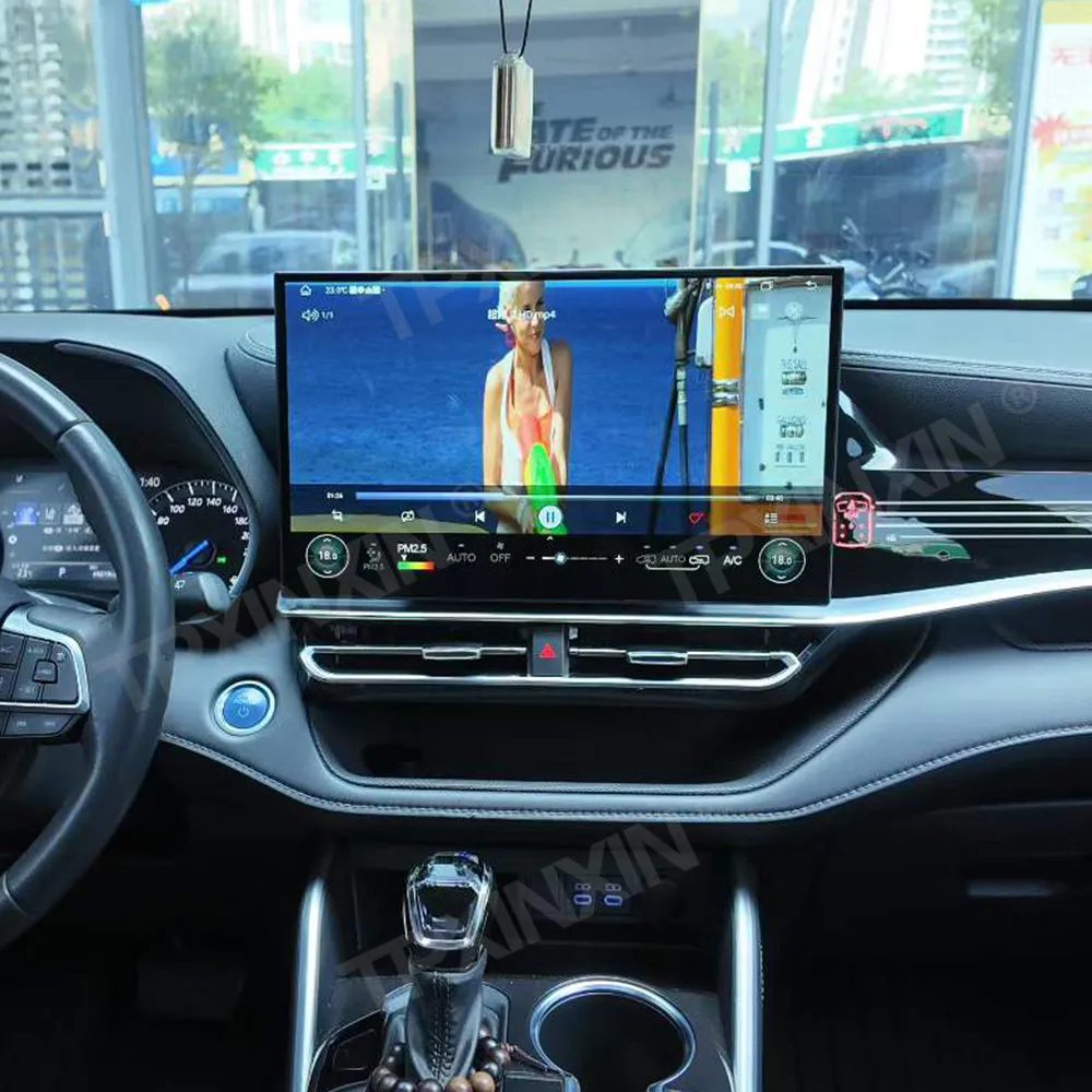 Radio Car Stereo For Toyota Highlander Crown Kluger 2022~2025 Android 13 Multimedia Screen GPS Navigation player IPS Head Unit