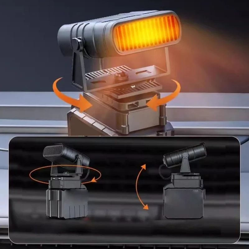 

Беспроводной автомобильный обогреватель 170 Вт, портативный, быстрый нагрев, размораживатель, антизапотеватель для лобового стекла, обогреватель для рук, персональный обогреватель для зимних путешествий