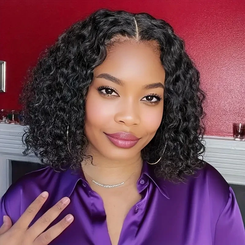 10 Inch Curly Bob W… - image