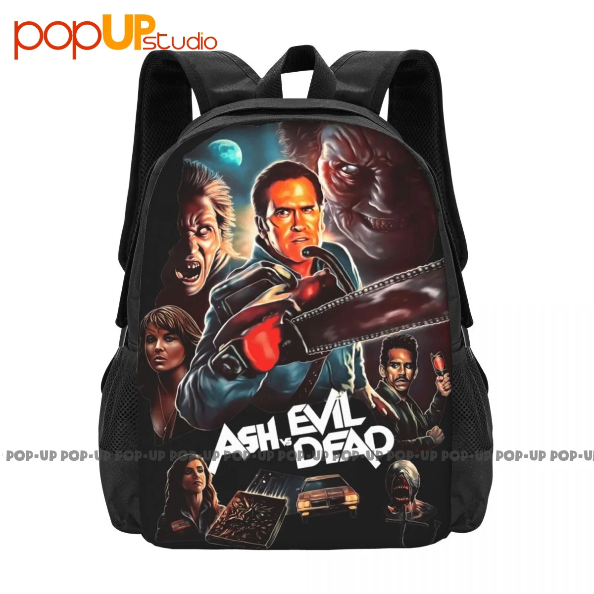 Ash Vs Evil Dead ,Movie Backpack Large Capacity Bookbag Art Print Sports Bag Multi-function