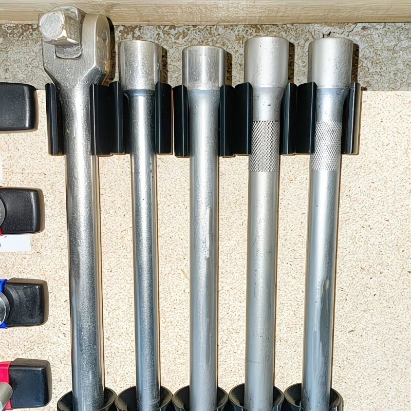   Garage Tool Holder Storage Rack for Ratchets Extension Bar Organization 10pcs