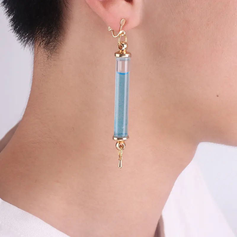 Genshin Impact Il Dottore Cosplay Anime Cartoon Ohrstecker Anhänger Ohrclips Mode Ohrringe Kleidung Accessoires Geschenke