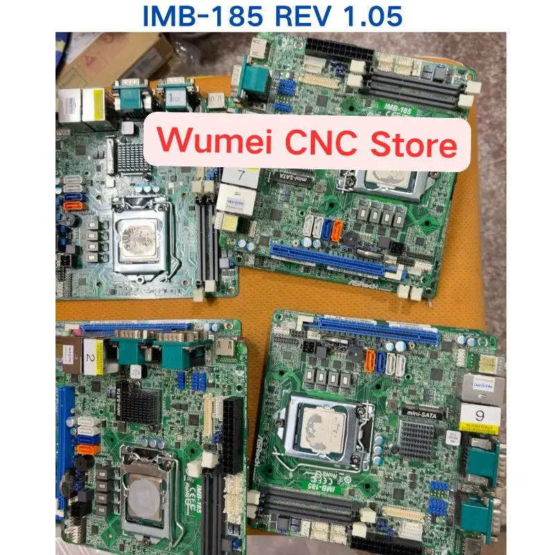 Second-hand test OK IMB-185 REV 1.05 industrial control main board 1 piece If you need other specifications, please consult