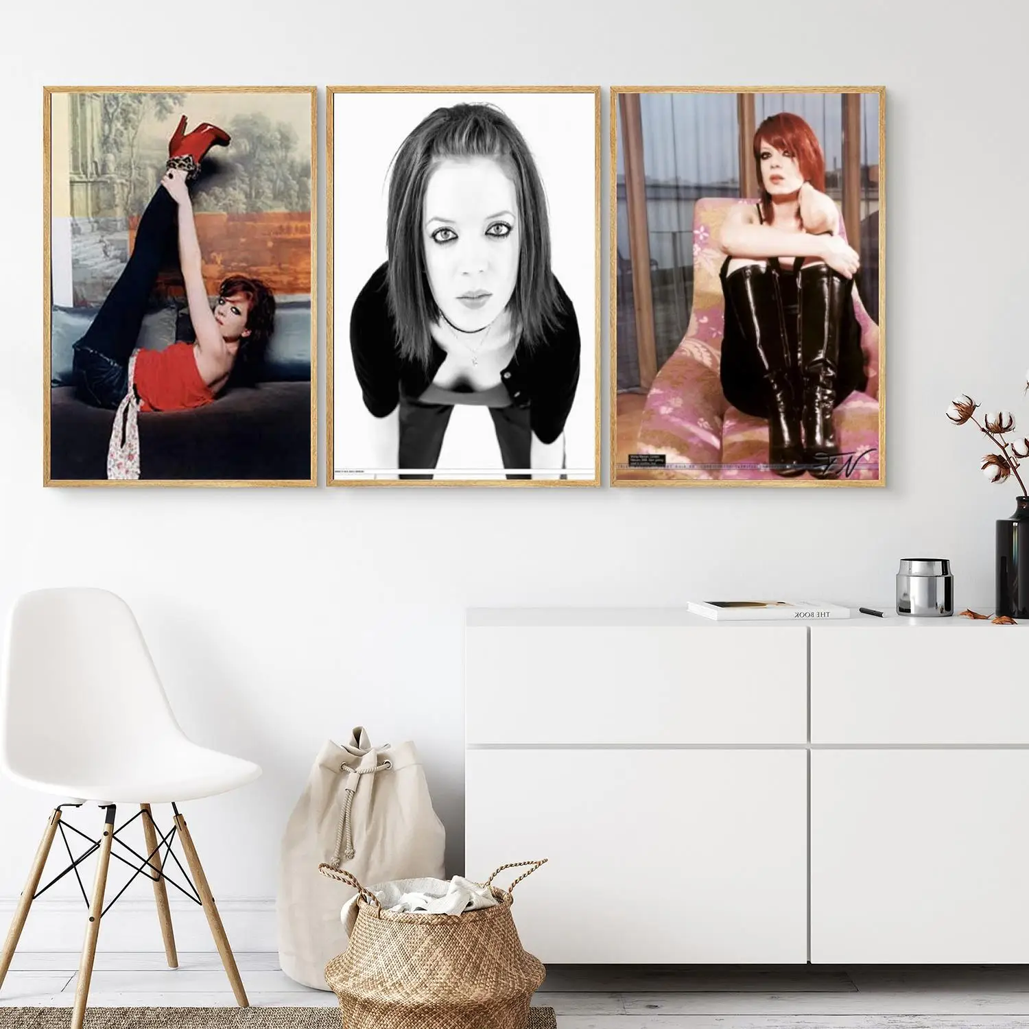 

Shirley Manson Poster Wall Art 24x36 Canvas Posters Decoration Art Personalized Gift Modern Family bedroom Painting