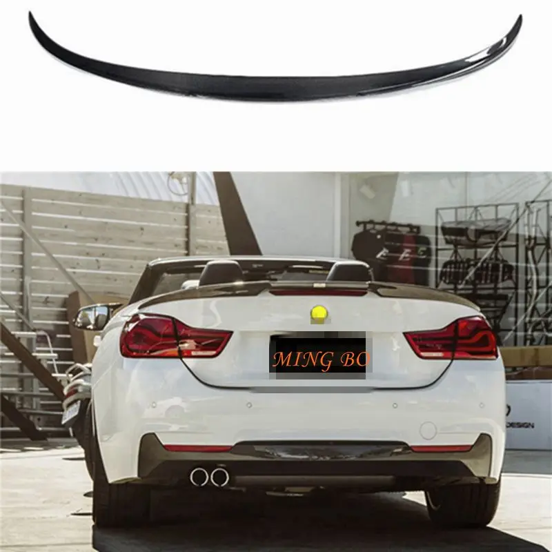 

FOR BMW 4 Series F33&M4 F83 Convertible KRP Style Carbon fiber FRP Forged carbon Rear Spoiler Trunk wing 2013-2020