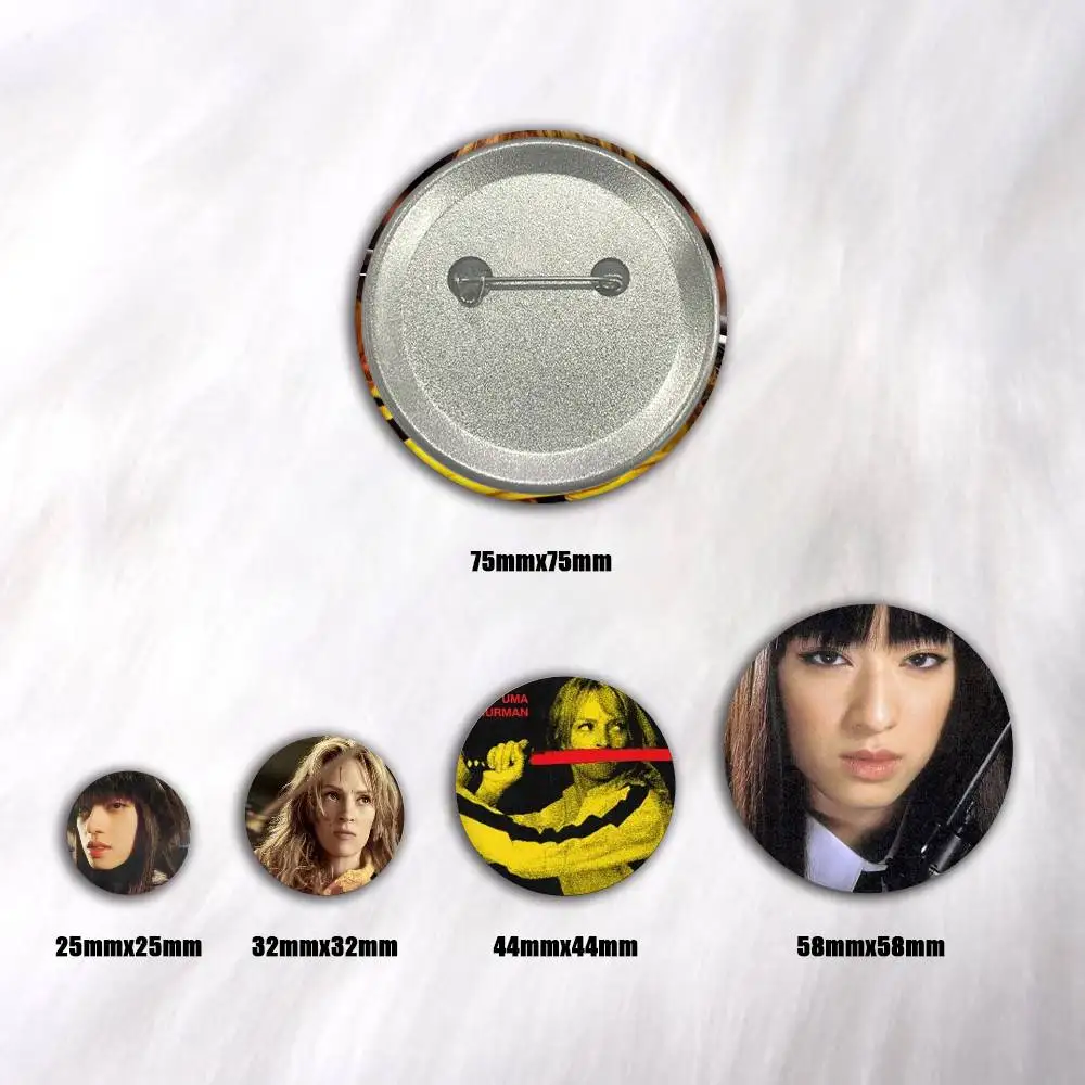 A-k-Kill B-Bill Pins, Cartoon Brooches, Badge Gifts, Clothing, Backpacks, Stationery, Accessories