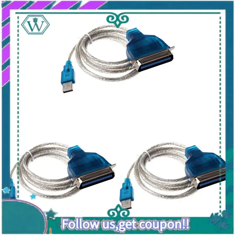 

A75Q-3X USB-адаптер для параллельного принтера IEEE 1284, кабель для ПК (подключите старый параллельный принтер к порта USB)