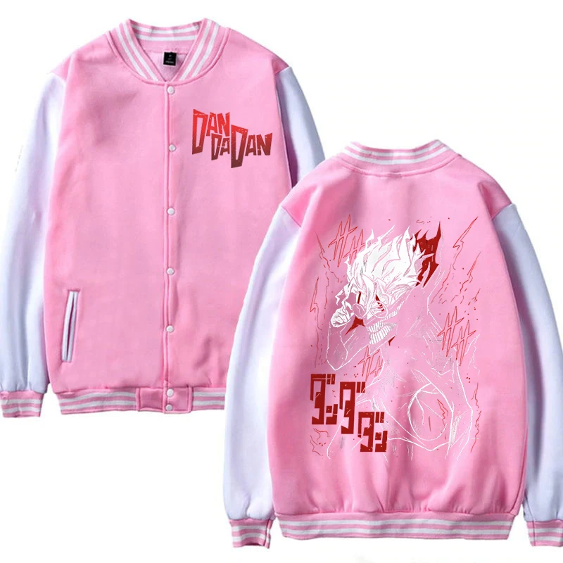 Men's Women's Jacket Dandadan Okarun Baseball Uniform Japanese Manga Anime Gift Anime Dan Da Dan Stylish All-season Outerwear