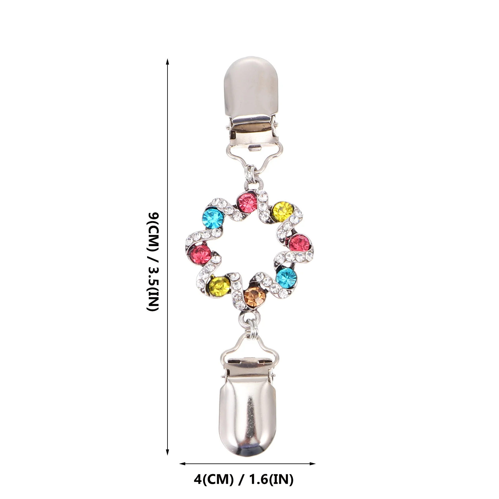 

4pcs Chest Flower Accessories Vintage Alloy Brooch Clips Sweater Shawl Scarf Cardigan Decor Collar Pins Clothing Brooches Scarf