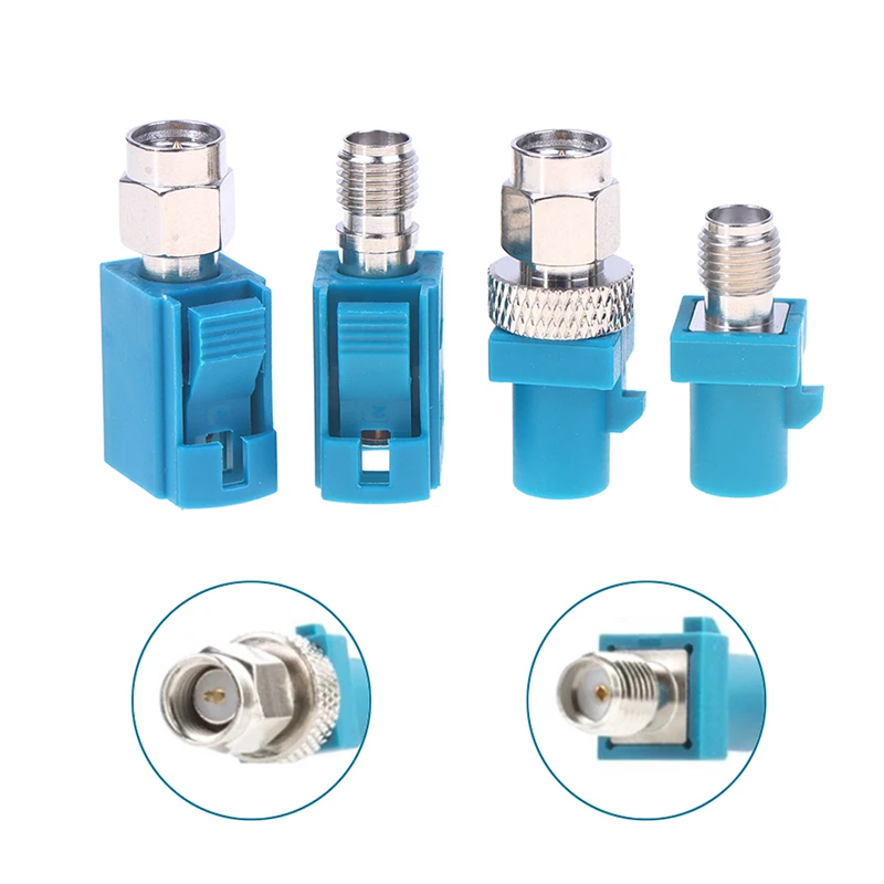 Fakra-JK /SMA-KJ Automotive Connector Z Universal Male/Female SMA Male/Female Head Adapter