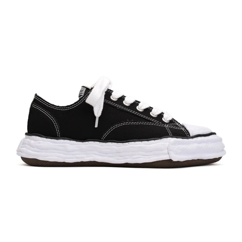 Maison MIHARA YASUHIRO MMY PETERSON23-Zapatillas bajas de lona para hombre y mujer, zapatos informales de diseñador para correr, color negro, blanco, rojo y gris