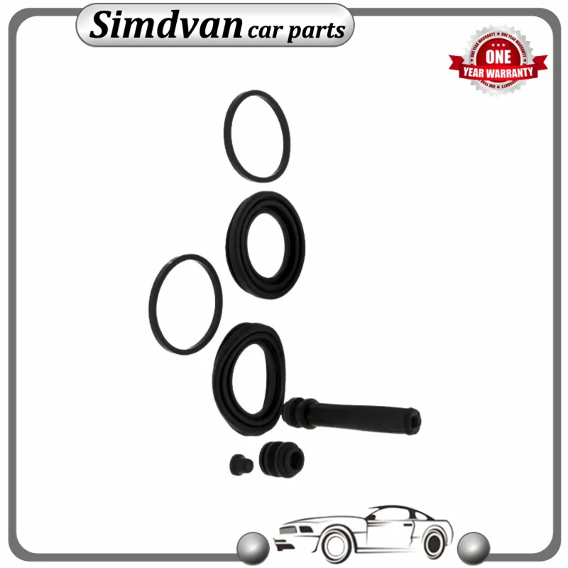 MR407427 1 مجموعة الجبهة الفرامل الفرجار مجموعة الختم لميتسوبيشي باجيرو طقم تصليح الخلفية مونتيرو III 3rd IV 4th #4