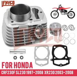 63.5mm/65.5mm/67mm Big Bore Pin15mm Cylinder Piston Rings Gasket Kit Engine for Honda CRF230F SL230 XR230 Motorcycle Accessories