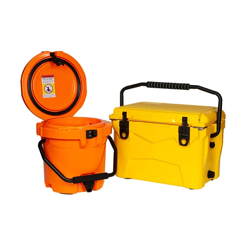 Picnic transport cooler with custom logo insulated ice cooler