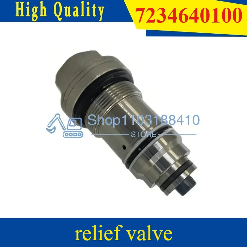

Excavator Accessories PC200-6 Pressure Compensation Relief Valve 723-46-40100 7234640100