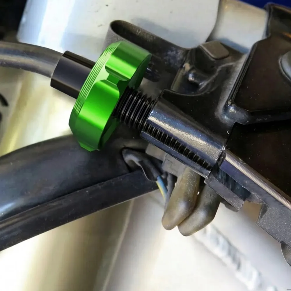 

M8 M10 Clutch Cable Wire Adjuster Fixed Screws For KAWASAKI VERSYS X300 1000 VULCAN S 650 ZZR600 ZZR 250 400 ZXR KLX250S/SF KLR