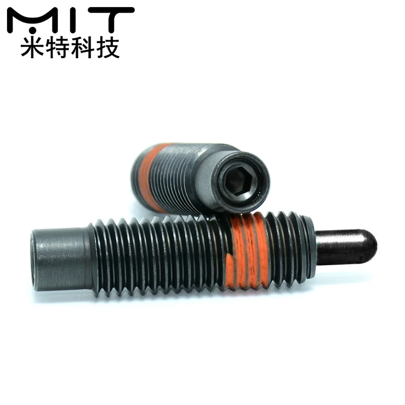 1pcs carbon steel Index Plungers Spring Plunger Locating Positioning Plunger Pins M3/M4/M5/M6/M8/M10/M12/M16/M20/M24 in stock