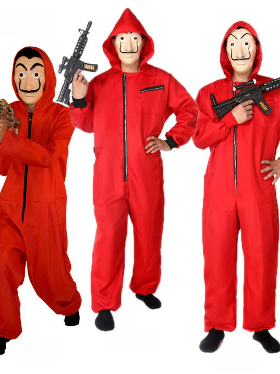 

New loween Dali Big Nose Cosplay Costume Red Anime Outfit Women's Traditional Clothing Stage Performance Faionable