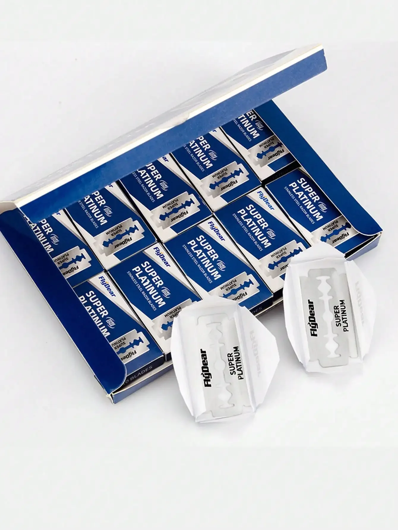 

100pcs High Quality Stainless Steel Manual Razor Blades, Sharp And Durable Multi-Purpose Blades For Shaving, Double Edge Razor