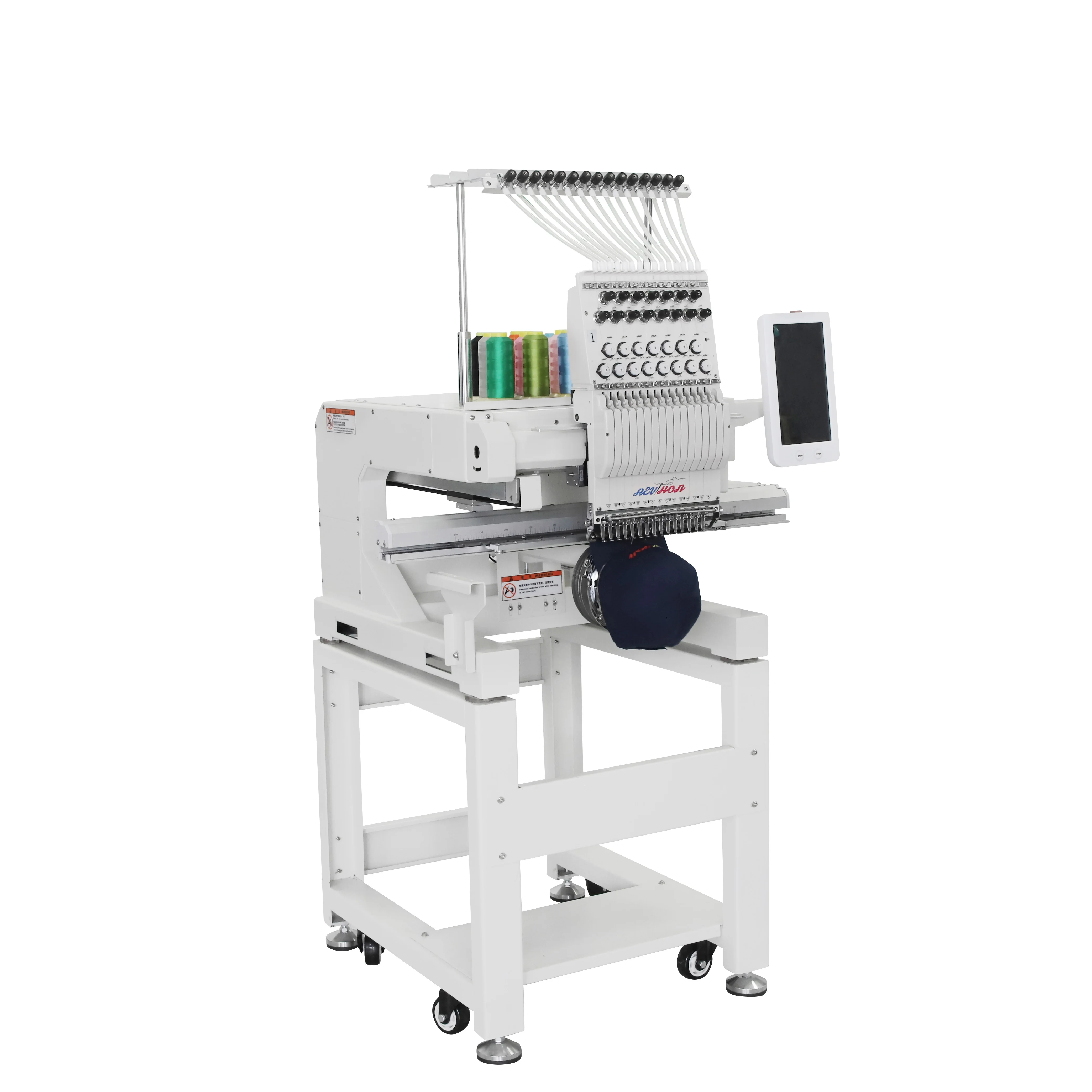 QHM New Bead Embroidery Machine Mixed Digital Home One Head Electronic Machine Embroidery