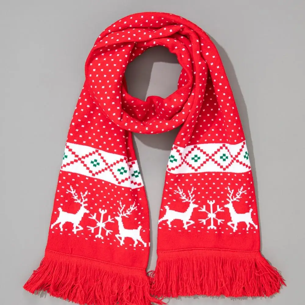 Gorro de Navidad para mujer, bufanda navideña tejida para fiesta de Navidad, gorro de ocio al aire libre, gorros de otoño e invierno, 2 uds.