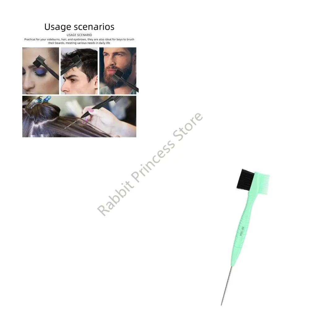 BX0F Défini à sourcils précis avec tête d'épingle en acier pour création parfaitement apprivoisée aux cheveux