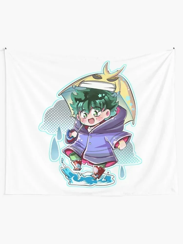 Rainy Deku Tapestry Korean Room Decor Custom Room Decor Room Decorator Tapestry