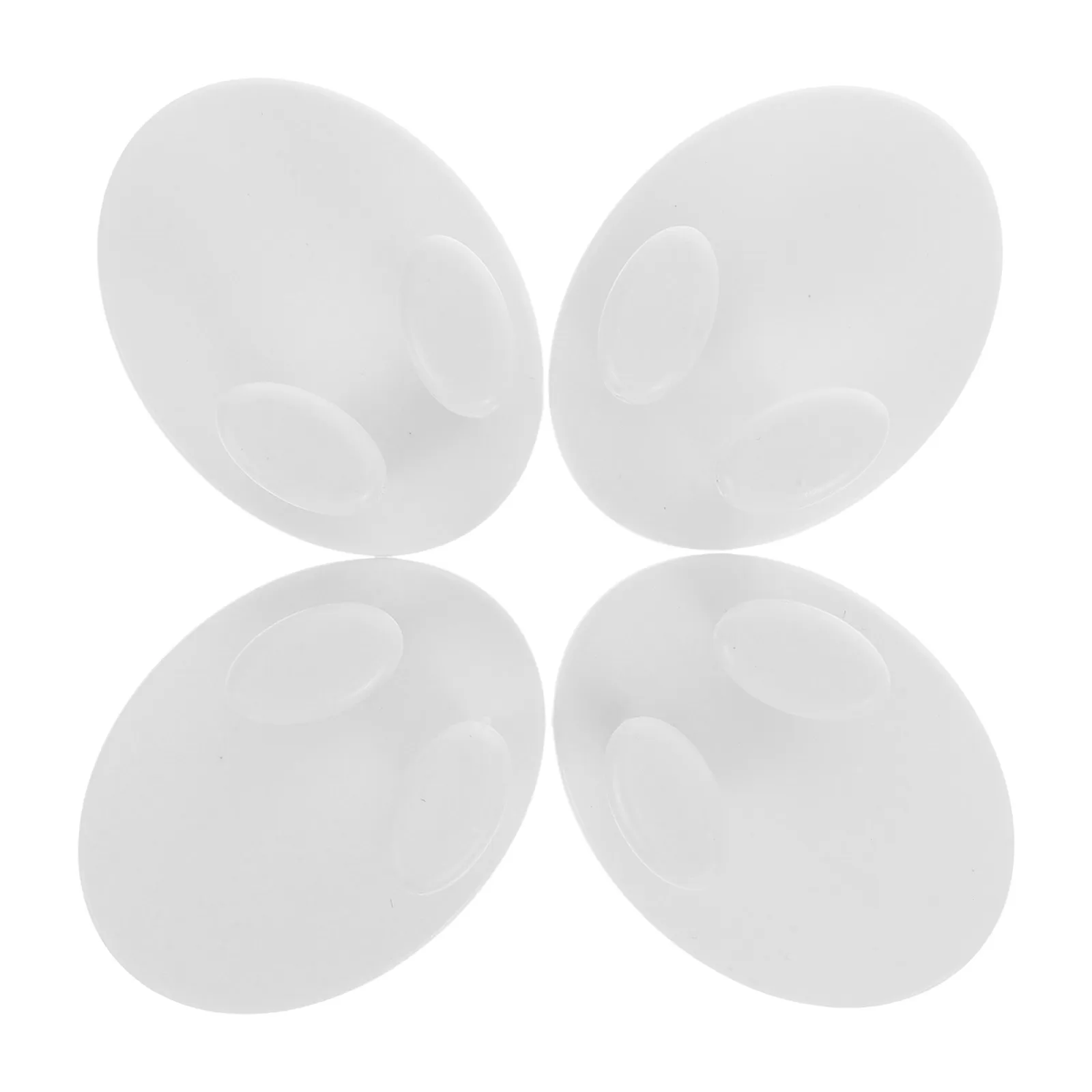 

4 Pcs Plug Socket Hook Storage Holder Plug- Adhesive Cables Organizer White Hooks for