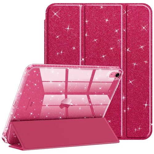 Para iPad A16 Funda 11a 10a generación con portalápices Funda iPad Air 11 pro 11 M2 M3 4 5 10,9 10,2 iPad PRO 13 M5 M4 2025 12,9 Funda inteligente carcasa brillante