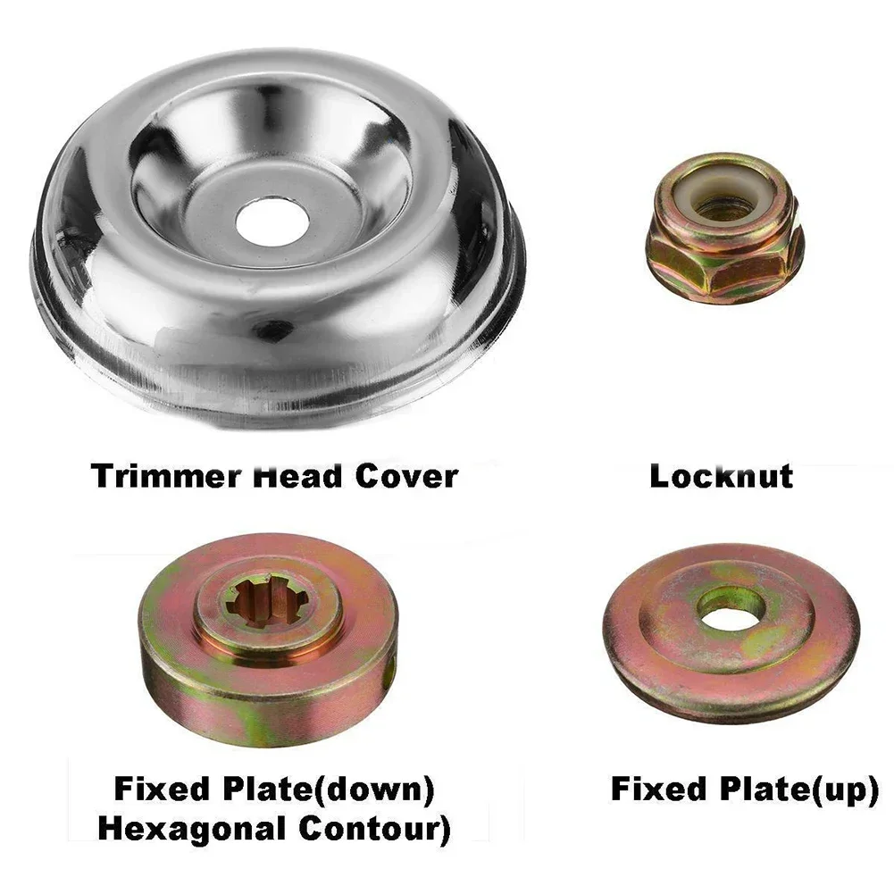 Adapter Part Kit Trimmer Head Lawn Mower Brade Brush Cutter Thrust Plate Guard Washer Rider Plate For STIHL FS120 FS130 FS130R