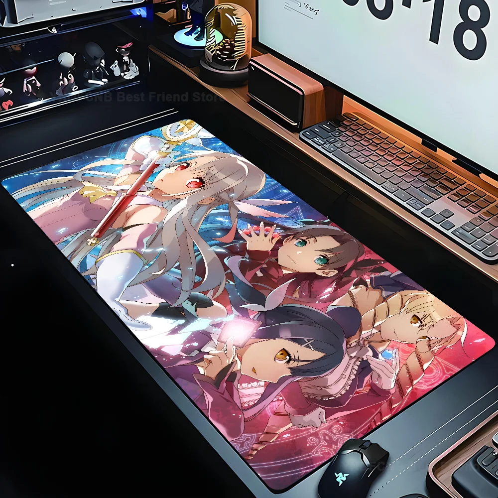 

Fate Kaleid Liner Prisma Illya Anime Mousepad Mouse Mat Desk Mat With Pad gaming accessories Prime Gaming XXL Keyboard Pad