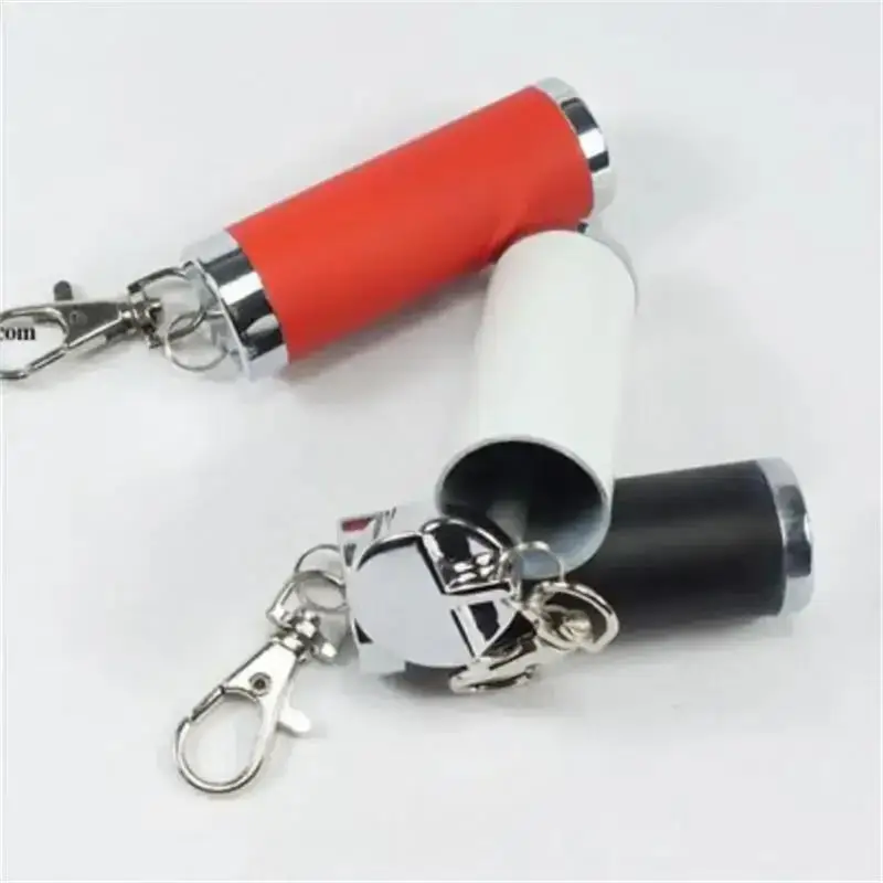 Multicolor Pocket Ashtray Car Cigarette Mini Ash Organizer With Keychain Outdoor Beach Useful