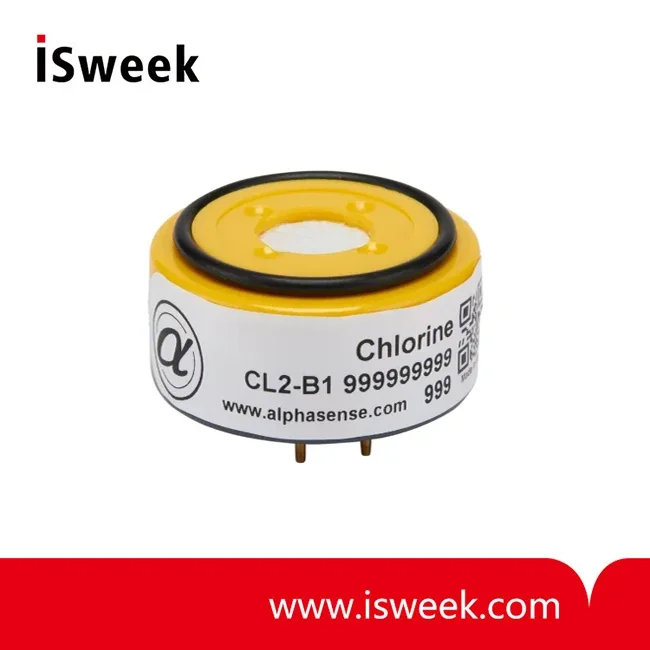 Alphasense Chlorine Sensor CL2 Sensor  CL2-B1 Measures  0~20ppm  of Chlorine  Gas for Industrial Application