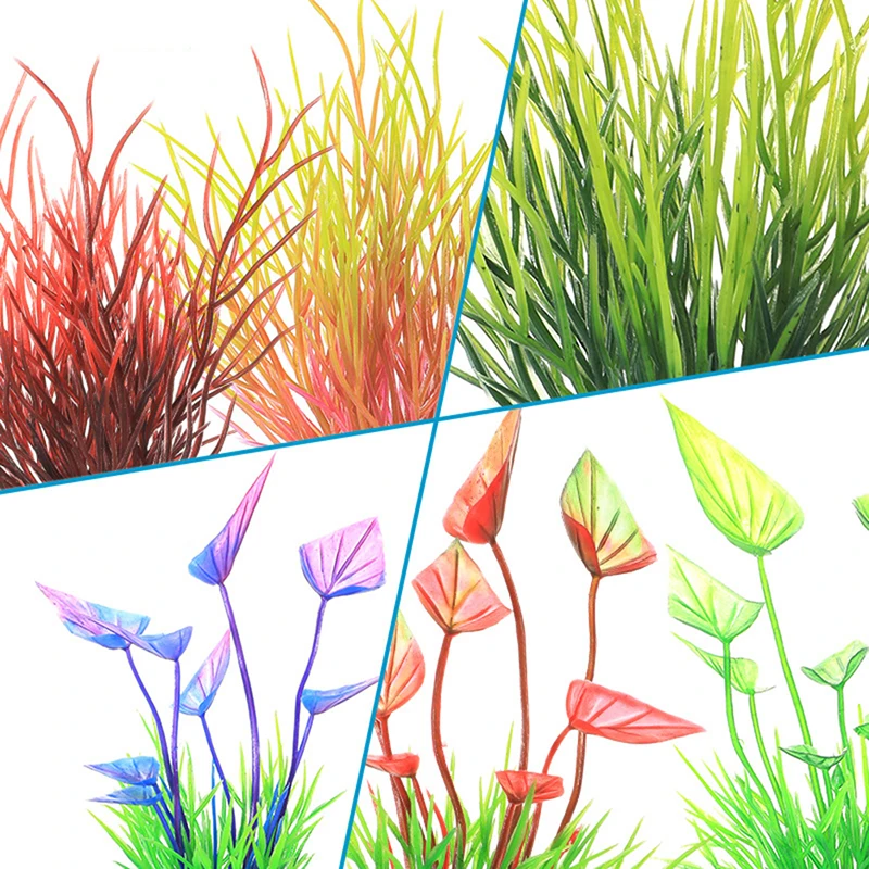4-12CM Aquarium artificiel pla - Aquarium Plant Violet avis et prix